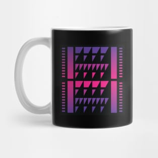 “Dimensional Forest (2)” - V.2 Purple - (Geometric Art) (Dimensions) - Doc Labs Mug